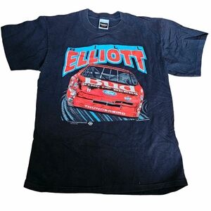 90s vintage single stitch Bill Elliott racing t-shirt